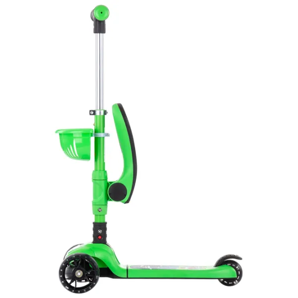 Детский трёхколёсный самокат Chipolino Neo Rider (3800931041946) 50 кг/ Зелёный photo 2 Детский трёхколёсный самокат Chipolino Neo Rider (3800931041946) 50 кг/ Зелёный photo 2