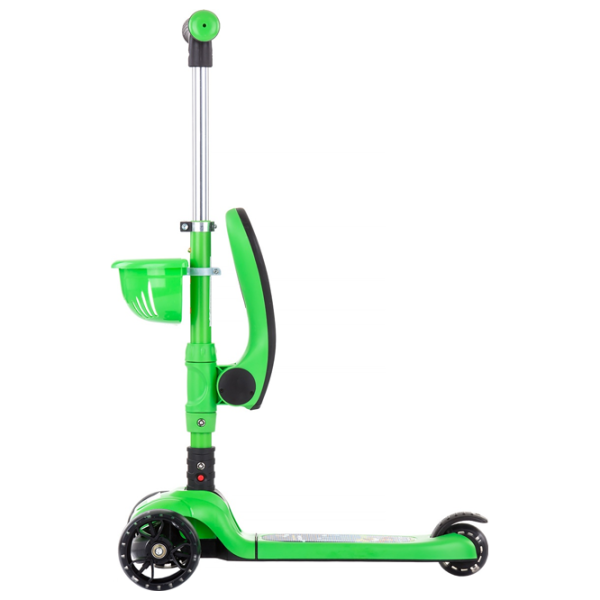 Детский трёхколёсный самокат Chipolino Neo Rider (3800931041946) 50 кг/ Зелёный photo 2 Детский трёхколёсный самокат Chipolino Neo Rider (3800931041946) 50 кг/ Зелёный photo 2