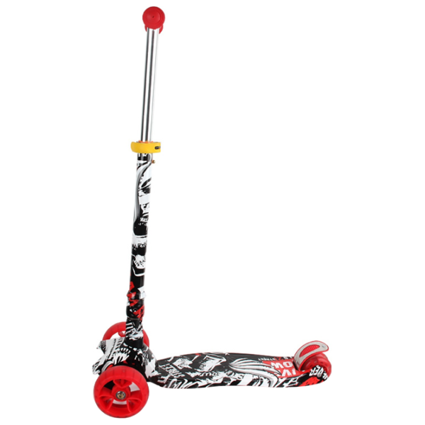 Trotinetă pentru copii cu trei roți Chipolino Croxer Evo (3800931037772) 50 kg/ Black photo 2