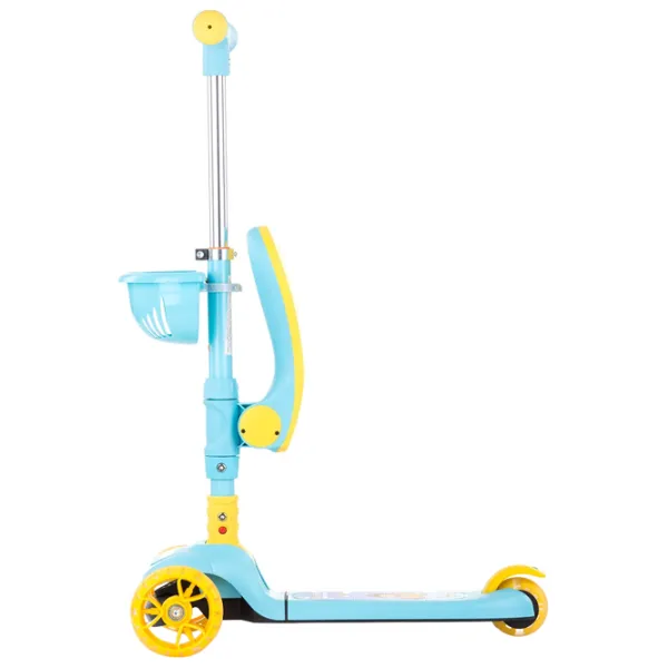 Детский трёхколёсный самокат Chipolino Neo Rider (3800931041908) 50 кг/ Синий photo 2 Детский трёхколёсный самокат Chipolino Neo Rider (3800931041908) 50 кг/ Синий photo 2