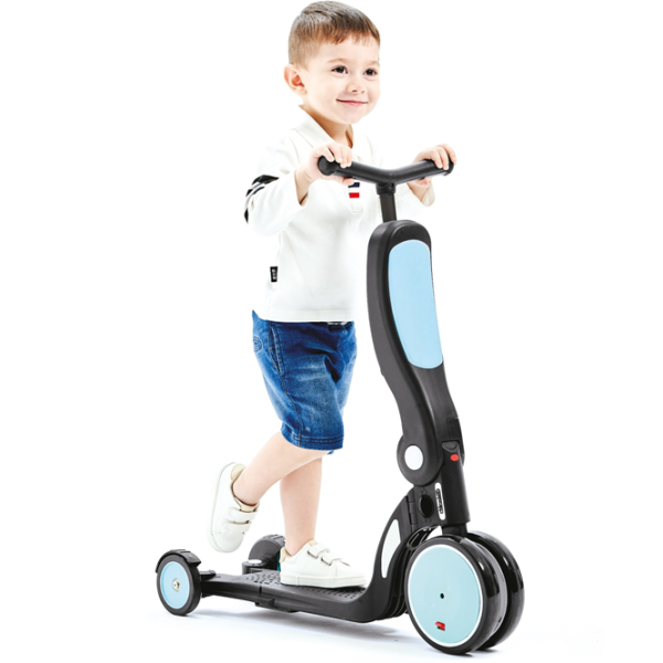 Детский трёхколёсный самокат Chipolino All Ride (3800931038977) 20 кг/ Синий photo 5
