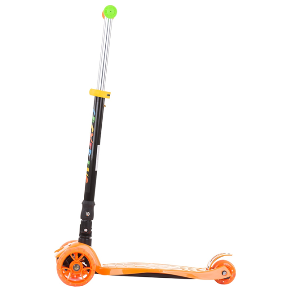 Детский трёхколёсный самокат Chipolino Croxer Evo (3800931044541) 50 кг/ Оранжевый photo 2