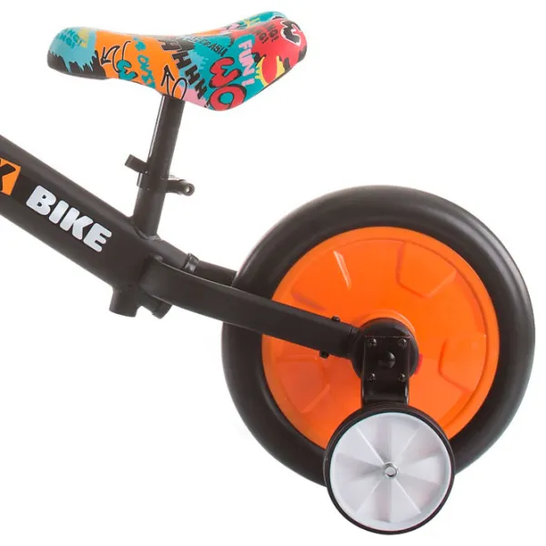 Bicicletă fără pedale Chipolino Max Bike 10" Metal/ Orange Black photo 5 Bicicletă fără pedale Chipolino Max Bike 10" Metal/ Orange Black photo 5
