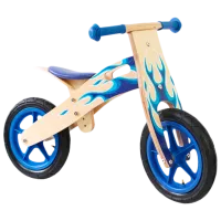 Bicicletă fără pedale Chipolino Balance Lemn / Blue photo 2