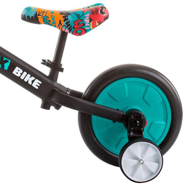Bicicletă fără pedale Chipolino Max Bike 10" Metal/ Mint Black photo 5 Bicicletă fără pedale Chipolino Max Bike 10" Metal/ Mint Black photo 5