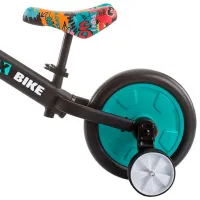 Беговел Chipolino Max Bike 10" Металл/ Мятный Черный photo 5