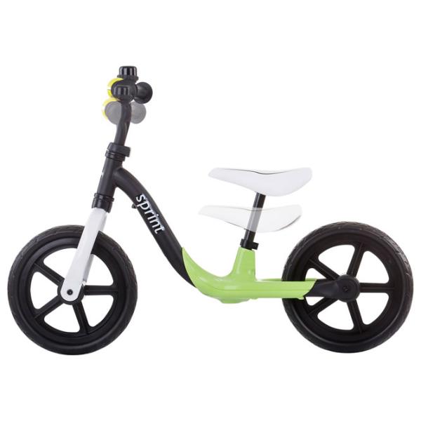 Bicicletă fără pedale Chipolino Sprint 12" Metal/ Green White photo 2 Bicicletă fără pedale Chipolino Sprint 12" Metal/ Green White photo 2
