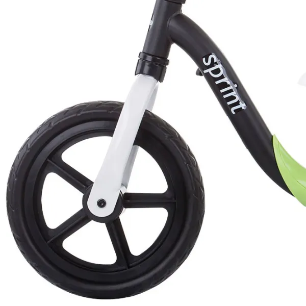 Bicicletă fără pedale Chipolino Sprint 12" Metal/ Green White photo 3 Bicicletă fără pedale Chipolino Sprint 12" Metal/ Green White photo 3