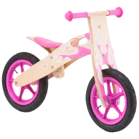 Bicicletă fără pedale Chipolino Balance Lemn / Pink photo 2