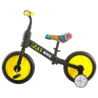 Беговел Chipolino Max Bike 10" Металл/ Желтый Черный photo 2