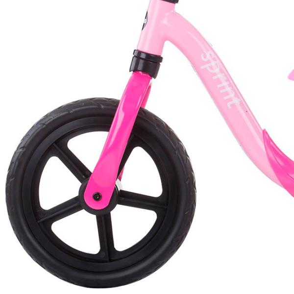 Bicicletă fără pedale Chipolino Sprint 12" Metal/ Pink Black photo 3 Bicicletă fără pedale Chipolino Sprint 12" Metal/ Pink Black photo 3