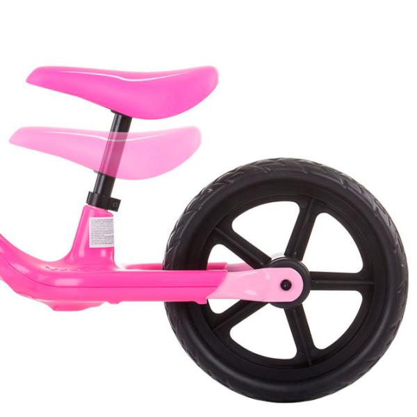 Bicicletă fără pedale Chipolino Sprint 12" Metal/ Pink Black photo 4 Bicicletă fără pedale Chipolino Sprint 12" Metal/ Pink Black photo 4