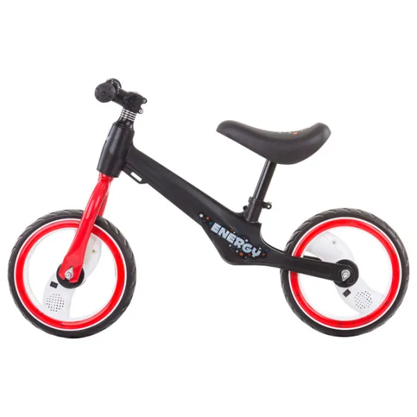 Bicicletă fără pedale Chipolino Energy 12"  Aliaj de magneziu / Red Black photo 2 Bicicletă fără pedale Chipolino Energy 12"  Aliaj de magneziu / Red Black photo 2