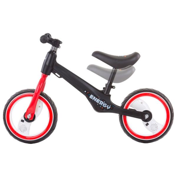Bicicletă fără pedale Chipolino Energy 12"  Aliaj de magneziu / Red Black photo 3 Bicicletă fără pedale Chipolino Energy 12"  Aliaj de magneziu / Red Black photo 3