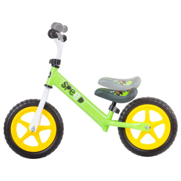 Bicicletă fără pedale Chipolino Speed 12" Metal/ Green Yellow photo 2 Bicicletă fără pedale Chipolino Speed 12" Metal/ Green Yellow photo 2