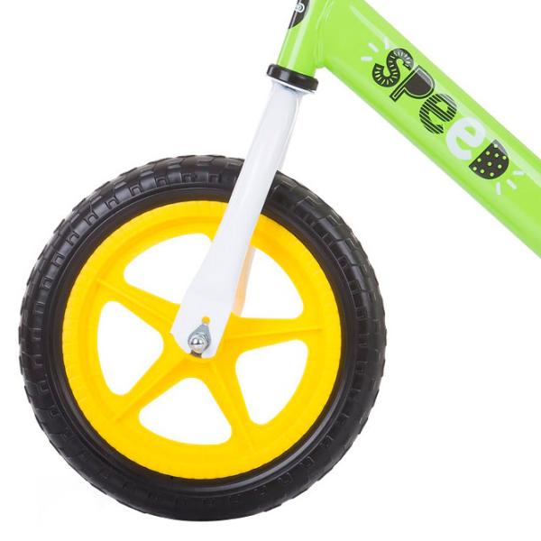 Bicicletă fără pedale Chipolino Speed 12" Metal/ Green Yellow photo 3 Bicicletă fără pedale Chipolino Speed 12" Metal/ Green Yellow photo 3