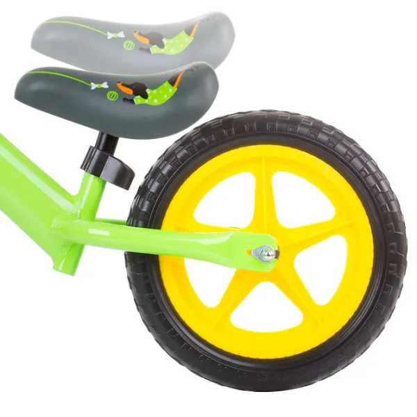 Bicicletă fără pedale Chipolino Speed 12" Metal/ Green Yellow photo 4 Bicicletă fără pedale Chipolino Speed 12" Metal/ Green Yellow photo 4