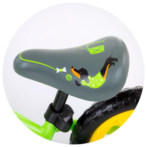 Bicicletă fără pedale Chipolino Speed 12" Metal/ Green Yellow photo 5 Bicicletă fără pedale Chipolino Speed 12" Metal/ Green Yellow photo 5