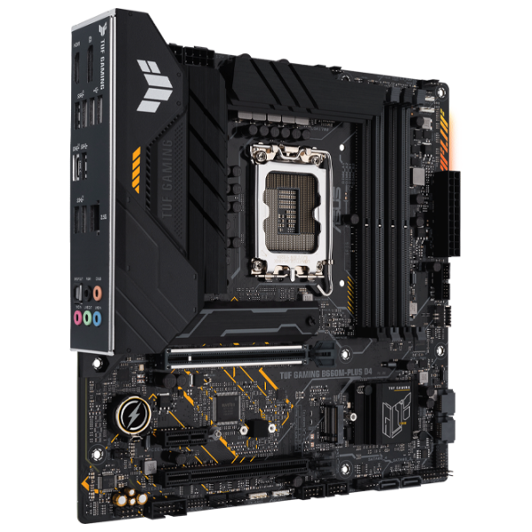Материнская плата Asus TUF GAMING B660M-PLUS D4 mATX/ Intel B660 photo 2 Материнская плата Asus TUF GAMING B660M-PLUS D4 mATX/ Intel B660 photo 2