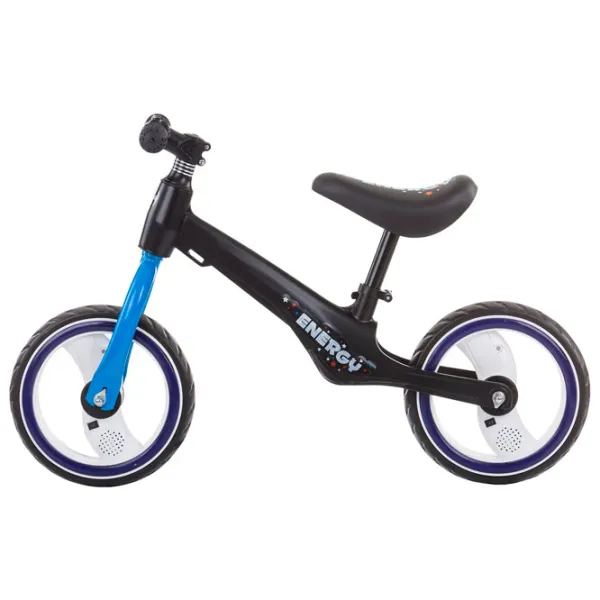 Bicicletă fără pedale Chipolino Energy 12"  Aliaj de magneziu / Blue Black photo 2 Bicicletă fără pedale Chipolino Energy 12"  Aliaj de magneziu / Blue Black photo 2