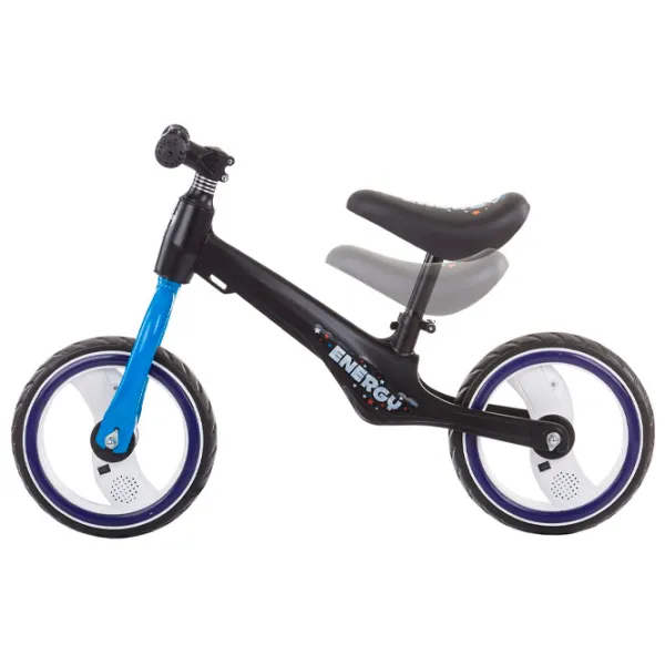 Bicicletă fără pedale Chipolino Energy 12"  Aliaj de magneziu / Blue Black photo 3 Bicicletă fără pedale Chipolino Energy 12"  Aliaj de magneziu / Blue Black photo 3
