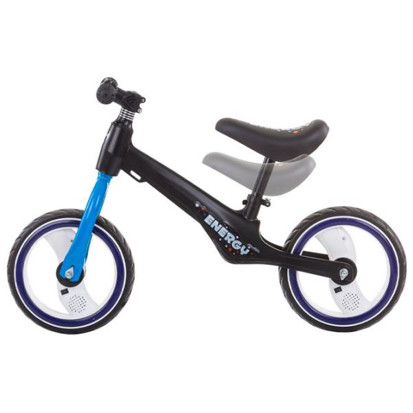 Bicicletă fără pedale Chipolino Energy 12"  Aliaj de magneziu / Blue Black photo 3 Bicicletă fără pedale Chipolino Energy 12"  Aliaj de magneziu / Blue Black photo 3