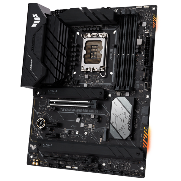 Материнская плата Asus TUF GAMING H670-PRO WIFI D4 ATX/ Intel H670 photo 3 Материнская плата Asus TUF GAMING H670-PRO WIFI D4 ATX/ Intel H670 photo 3