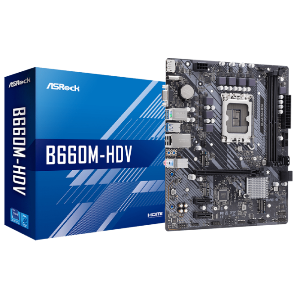 Материнская плата ASRock B660M-HDV mATX/ Intel B660 photo 4