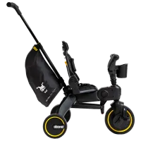 Triciclu Doona Liki Trike Midnight 20 kg/ Black photo 2