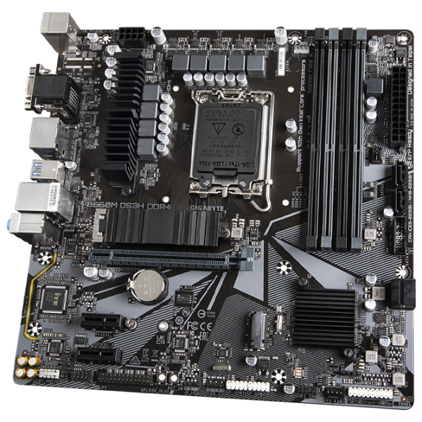 Placă de bază Gigabyte B660M DS3H mATX/ Intel B660 photo 3
