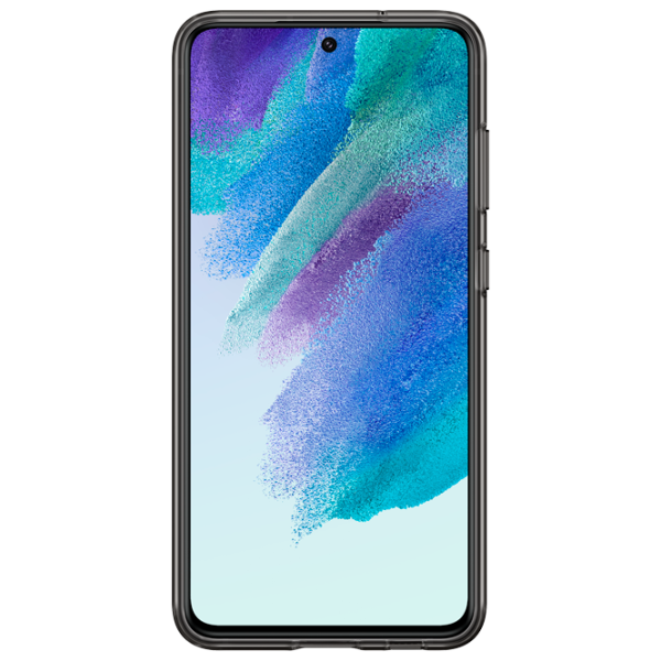 Husă pentru smartphone Samsung Galaxy S21 FE Samsung/ Back/ Poliuretan/ Policarbonat/ Transparent Gray photo 2