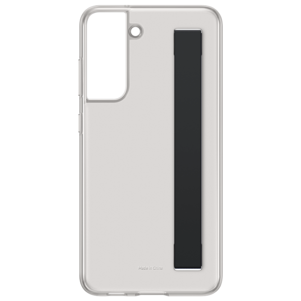 Husă pentru smartphone Samsung Galaxy S21 FE Samsung/ Back/ Poliuretan/ Policarbonat/ Transparent Gray photo 4