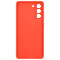 Husă pentru smartphone Samsung Galaxy S21 FE Samsung/ Back/ Silicon/ Coral Red photo 5