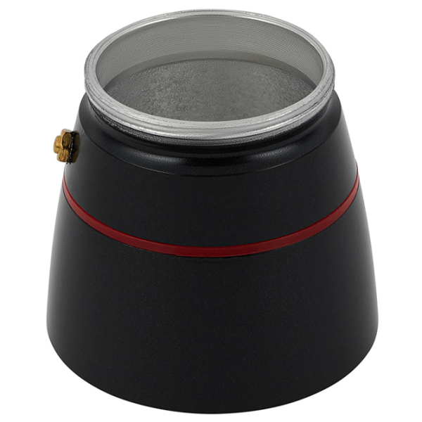 Гейзерная кофеварка Polaris PRO collection-6C 0.45л / Алюминий / Черный photo 5