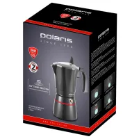 Cafetieră gheizer Polaris PRO collection-6C 0.45l / Aluminiu / Black photo 6