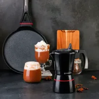 Cafetieră gheizer Polaris PRO collection-6C 0.45l / Aluminiu / Black photo 7