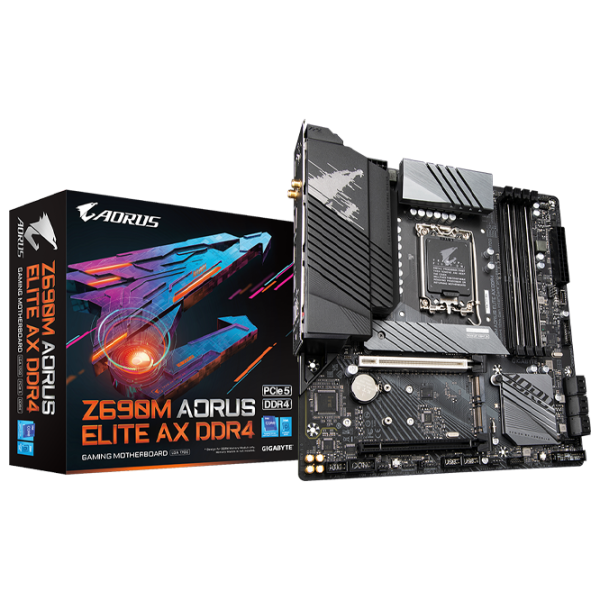 Placă de bază Gigabyte Z690M AORUS ELITE AX ATX/ Intel Z690 photo 5
