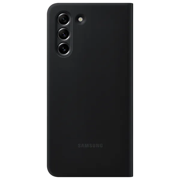 Husă pentru smartphone Samsung Galaxy S21 FE Samsung/ Smat Clear View/ TPU/ PC/ Dark Gray photo 2