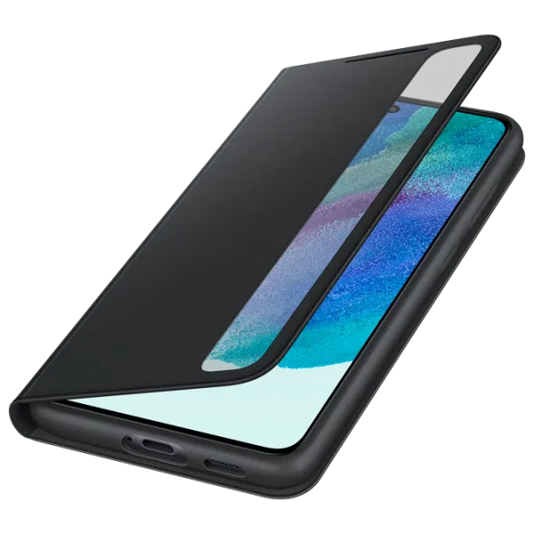 Husă pentru smartphone Samsung Galaxy S21 FE Samsung/ Smat Clear View/ TPU/ PC/ Dark Gray photo 3