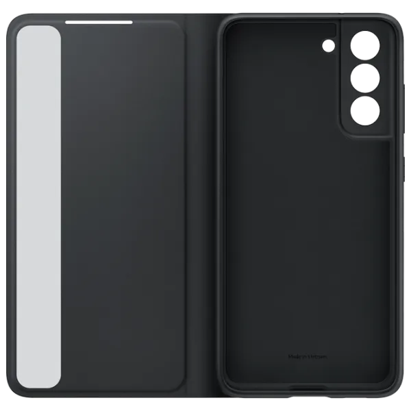 Husă pentru smartphone Samsung Galaxy S21 FE Samsung/ Smat Clear View/ TPU/ PC/ Dark Gray photo 5