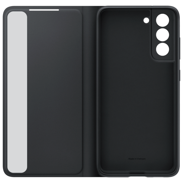 Husă pentru smartphone Samsung Galaxy S21 FE Samsung/ Smat Clear View/ TPU/ PC/ Dark Gray photo 5