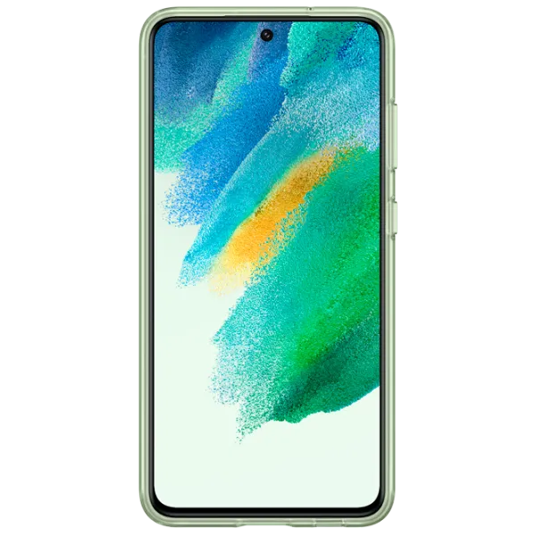 Чехол для смартфона Samsung Galaxy S21 FE Samsung/ Back/ PC/ PU/ Оливковый Зелёный photo 2