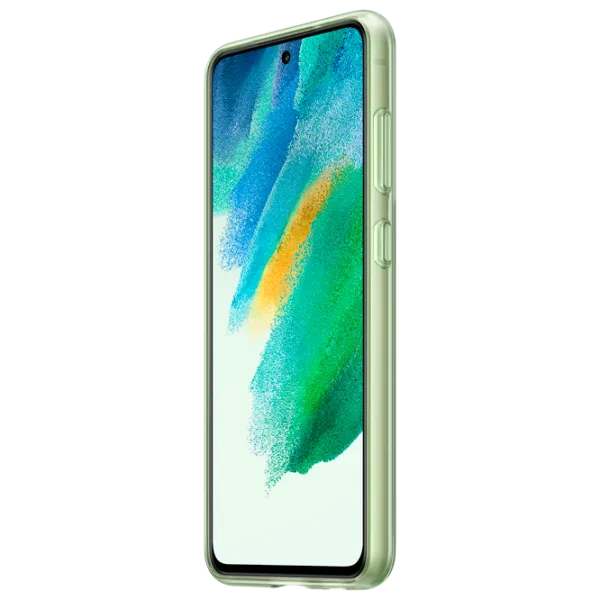 Чехол для смартфона Samsung Galaxy S21 FE Samsung/ Back/ PC/ PU/ Оливковый Зелёный photo 3