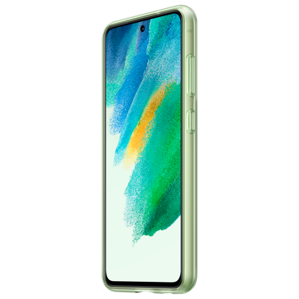 Чехол для смартфона Samsung Galaxy S21 FE Samsung/ Back/ PC/ PU/ Оливковый Зелёный photo 3