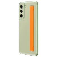 Husă pentru smartphone Samsung Galaxy S21 FE Samsung/ Back/ PC/ PU/ Olive Green photo 4