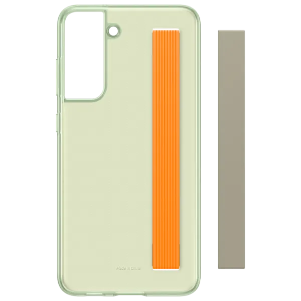 Чехол для смартфона Samsung Galaxy S21 FE Samsung/ Back/ PC/ PU/ Оливковый Зелёный photo 6