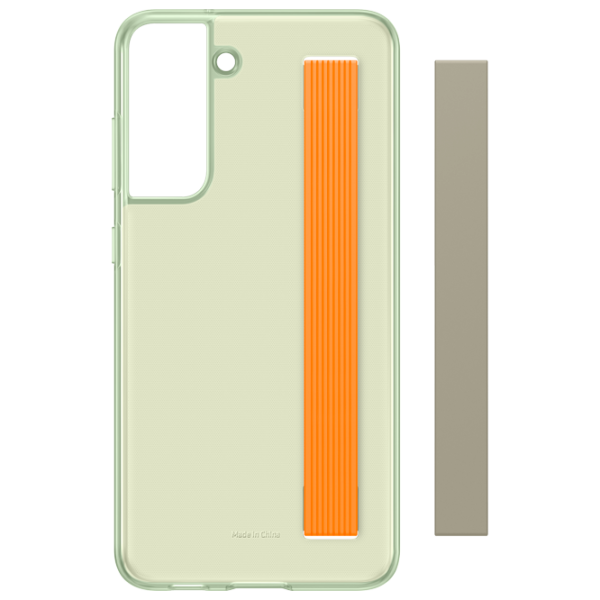 Чехол для смартфона Samsung Galaxy S21 FE Samsung/ Back/ PC/ PU/ Оливковый Зелёный photo 6