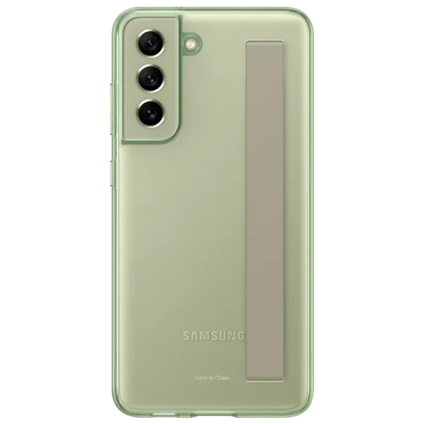 Чехол для смартфона Samsung Galaxy S21 FE Samsung/ Back/ PC/ PU/ Оливковый Зелёный photo 7