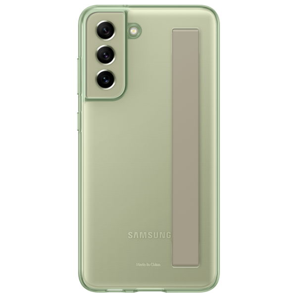 Чехол для смартфона Samsung Galaxy S21 FE Samsung/ Back/ PC/ PU/ Оливковый Зелёный photo 7