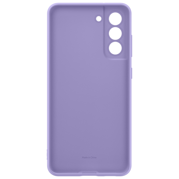 Чехол для смартфона Samsung Galaxy S21 FE Samsung/ Back/ Силикон/ Lavender Пурпурный photo 5